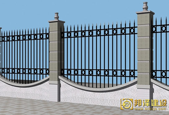 围墙栏杆